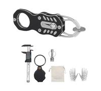 Compact Coin Assessment Bundle Featuring Resonance Holder and Size Gauge for Fast Review Lightweight Verification Set