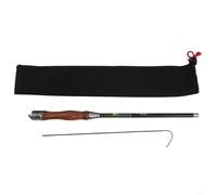 Compact Collapsible Fishing Pole 2.4m Ultralight Stream Rod Carbon Fiber Extendable Pen Style for Hiking(1.8)