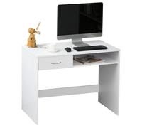 Compact Computer Desk Study Table Drawer Storage Compartment Writing Workstation