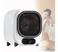 Compact Condenser Tumble Spin Dryer With 0.8kg Load Capacity,with Dual Temperature Control Probe,Capacity Portable Spin Dryer,Stainless Steel Tub,for Home, Apartments,Lightweight for Small Spaces(B)