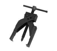 Compact Cross Two Jaw Bearing Puller Tool with Spiral Gear Remover High Torque Carbon Steel Construction Heat Treated for Enhanced Hardness and Wear Resistance