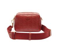Compact Crossover Bag Maheki Embossed Monogram- female- Lacoste- Cross Body Bags- Red- ONE SIZE- Bags ONE SIZE