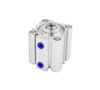 Compact Cylinder SDA Series SDA16 Stroke 5mm 10mm 15mm 20mm 25mm 30mm 35mm 40mm 45mm 50mm 60mm 70mm 80mm 90mm 100mm Double-Acting Pneumatic Piston Cylinder(Storke 90mm)(Storke 150mm)