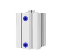 Compact Cylinder SDA Series SDA20 SDA25 SDA32 SDA40 SDA50 SDA63 Stroke 5 10 20 25 30 Double Acting Air Pneumatic Piston Cylinder(Storke 20mm,Bore 12mm)