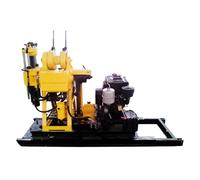 Compact Deep Well Drilling Rig Core Sampling Drilling Machine Underground Water Well Drilling Equipment Core Drill for Rock and Soil Testing Trailer Type Core Mine Drilling Rig