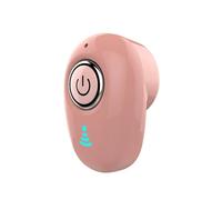 [ Compact Design] Border Headset Half In Ear Hidden Mini Monaural Wireless Earbuds Enjoy Music Portable Use Anytime Anywhere! Tc20 V2 (6.50X6.50X2.70cm)