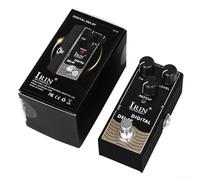 Compact Design Electric Guitar Effects Pedal with Built in Distortion, Compressor and Analog Delay Features (RF08)