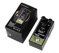 Compact Design Electric Guitar Effects Pedal with Built in Distortion, Compressor and Analog Delay Features (RF10)