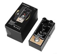 Compact Design Electric Guitar Effects Pedal with Built in Distortion, Compressor and Analog Delay Features (RF02)