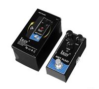 Compact Design Electric Guitar Effects Pedal with Built in Distortion, Compressor and Analog Delay Features (RF13)