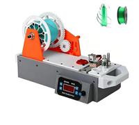 Compact Desktop Filament Extruder, Digital Display 3D Printer Filament Maker, Recycling Extruder for Home Use Producing 3D Printing Filament
