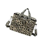 Compact Diaper Bag Alternative with Organized Compartments Stylish Leopards Designs Storage Pouches for Modern Moms Diaper Bag Alternative