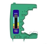 Compact Digital Battery Tester with LCD Display for AA AAA C D N 9V 6F22 SR44 LR44 Batteries Useful for Troubleshooting
