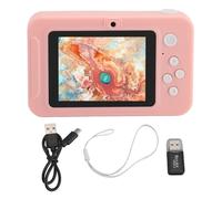 Compact Digital Camera, 1080P 40MP HD Dual Recording Camera with 2.4 Inch Screen 8X Digital Zoom, Portable Auto Focus 4K Digital Camera for Outings Friends' Parties (Roseate)