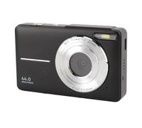 Compact Digital Camera, 2.4 -inch Color Screen 44MP 1080P Digital Camera Portable for the Trip (Black)