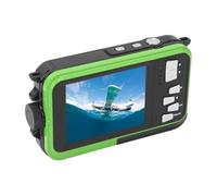 Compact Digital Camera, Underwater Camera, Dual TFT Screen, 16x Digital Zoom, 10ft Deep Immersion, 2.7K HD, Timed Selfie with Built-in Fill Light for Travel