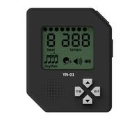 Compact Digital Metronome Adjustable 30 250 BPM with Nonslip Shell Suitable for Musicians Music Learning Event Rechargeable Metronome
