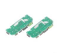 Compact DIY USB Module 6.5cm Overcharge Protection | Simultaneous dual USB output, 5V 2.4A total, digital voltage monitor, prevents over-discharge, for ideal for DIY projects