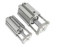 Compact Double Acting Pneumatic Cylinder with Guide Rod - CQMB12 CQMB16-5/10/15/20/25/40/45-50mm Stroke - 1 Piece(20mm CQMB12)