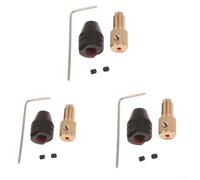 Compact Drill Chuck Set for Electric Motor Shaft, Quick Change Tool for Bits 0 3mm to 4mm, Adjustable Design (2.0mm)