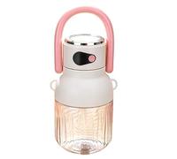 Compact Drink Maker Cup with Carry Handle and LED Display, 5 Point Mixing Head for Daily Home and Desk Drink Prep
