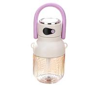 Compact Drink Maker Cup with Carry Handle and LED Display, 5 Point Mixing Head for Daily Home and Desk Drink Prep