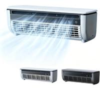 Compact Ductless Mini Split Air Conditioner With Remote Control - 3 Speed Wall Mounted Cooling System For Small Spaces, Ideal For Home And Office(White)