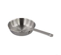 Compact Egg Pan, 316 Stainless Steel, for Cooking One Egg or Melting Small Amounts of For Butter, Space Saving Design (L)