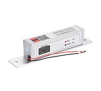 Compact Electric Drop Lock Kit - NC Solenoid Door Mortise with Magnetic Deadbolt for Cabinets, Gates & Access Control