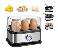 GEEPAS 3-in-1 Egg Boiler Poacher Electric Egg Cooker & Omelette Maker 350W