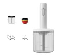 Compact Electric Food Chopper for Meat Veg Nut Puree USB Rechargeable Quiet Motor Dishwasher Safe Small Kitchen Appliance Nut and Vegetable Grinder