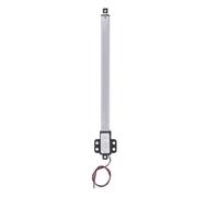 Compact Electric Linear Actuator 3W 200mm Stroke 150N Thrust 4mm/s Speed IPX4 Aluminum ABS Plastic DC24V for Home Automation and Robotics