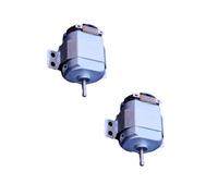 Compact Electric Motor for Propeller Builds and Science Projects, Metal Shaft, 20 Mm Width, 25 Mm Length Body Use Small Electric Motor Model Assembly Science Experiment Compact Drive Metal Housing
