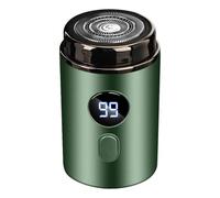 Compact Electric Travel Beard Trimmer, Digital Display Razor | Recharged Care Set for Men with Precision , Perfect for Home Facial Trash