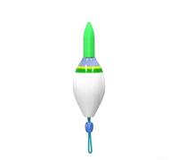 Compact Electronic Float 6cm Thick Tail Visibility | Green night glow, day visibility, dual-use design, shallow water optimized, electronic sensor