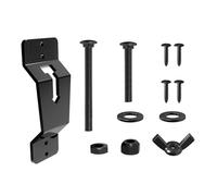 Compact Enclosed Trailer Accessory Spare Tire Mounting Bracket Reinforced Iron Structure Wall Installation for Trailers Heavy Duty Trailer Spare Tire Bracket