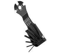 Compact Ergonomic Handle Tool Set with Crossing Screwdriver Open Wrench and Hexagonal for Multiple Repair Needs Thin Profile Ergonomic Handle Repair Toolkit