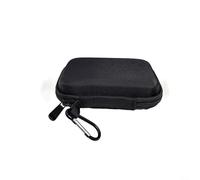 Compact EVA Storage Case 12.5x8x4cm Lightweight Protective Bag for San-Disk Portable SSD and Memory Cards, Impact-Resistant Travel Organizer for