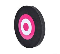 Compact EVA Target for Arrow Practice, Portable Outdoor Indoor Target, Lightweight Foam Training Target with High-Visibility Rings for Garden Use(Black powder target)