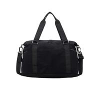 Compact Expandable Commuters Bag Wear Resistant Oxford Foldable Gym Bag Adjustable Shoulder Strap for Business Trip Practical Tear Resistant Duffle