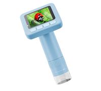 Compact Exploration Device with 700mAh Battery & Live PC Display, Adjustable LED Hoop Lighting for Labs & Hobbyists Modifiable LED Instrument Rechargeable Transportable Instrument