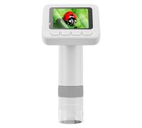 Compact Exploration Device with 700mAh Battery & Live PC Display Adjustable LED Hoop Lighting for Labs & Hobbyists Modifiable LED Instrument