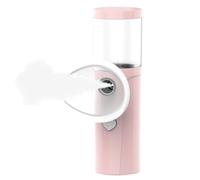 Compact Face Mister - Portable Nano Mist, Robust Atomizer for Ocular Hydration, Personal Humidifier, High-Frequency Reservoir with Deep-Penetration Vapor, Skin Care Tool for Moisture Replenishment