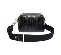 Compact Feminine Crossover Bag Maheki Embossed- female- Lacoste- Cross Body Bags- Black- ONE SIZE- Bags ONE SIZE