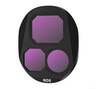 Compact Filter Kit for DJI Mavic4Pro UV, CPL, ND8, ND16 & ND32 for Travel and Outdoor Use (ND8)