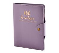 Compact Financial Planner Binder 100 Day Money Saving Container Features Removable Pages and Envelope Dividers Cash Envelope Design Organizers