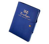 Compact Financial Planner Binder 100 Day Money Saving Container Features Removable Pages and Envelope Dividers Financial Milestones Achievement Diary