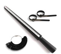 Compact Finger Gauge for Home Measurement Ensuring for Jewelry Rings Sizer for Quick Circumference Reading Without Expert Help for Various Bands