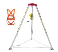 Compact Firefighter Rescue Tripod, 544kg Capacity, Essential Lifting and Rescue Equipment for Tight Spaces, and Reliable Emergency Gear for First Responders