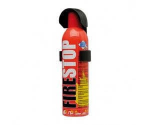 COMPACT FIRESTOP FIRE EXTINGUISHER EMERGENCY USE - CAR MOTOR CARVAN HOME - 400ML